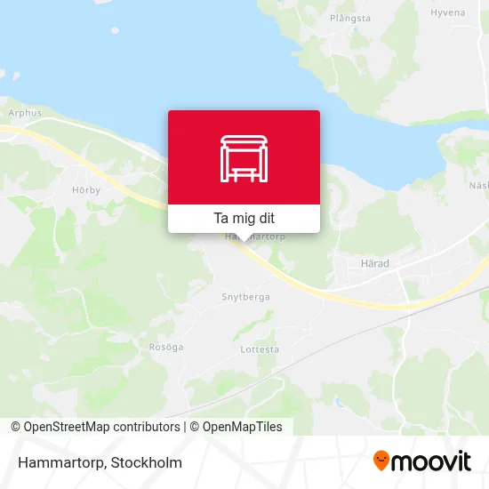 Hammartorp karta