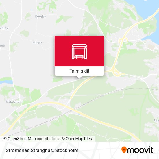 Strömsnäs Strängnäs karta