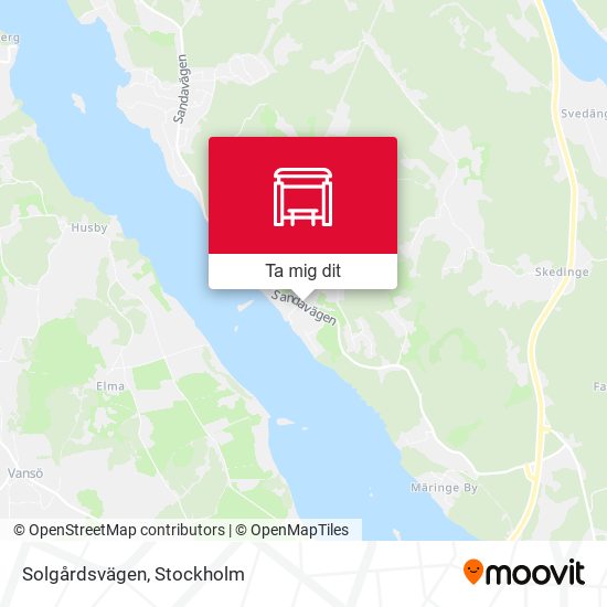 Solgårdsvägen karta