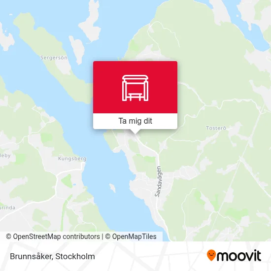 Brunnsåker karta