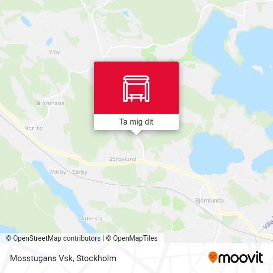 Mosstugans Vsk karta