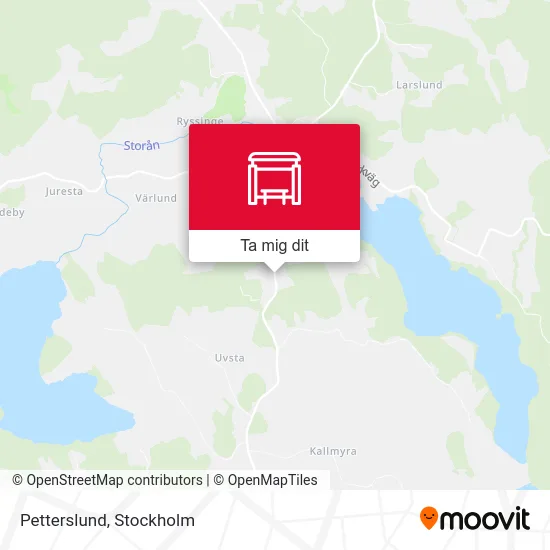 Petterslund karta