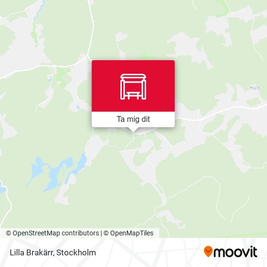 Lilla Brakärr karta