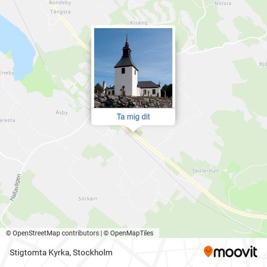 Stigtomta Kyrka karta