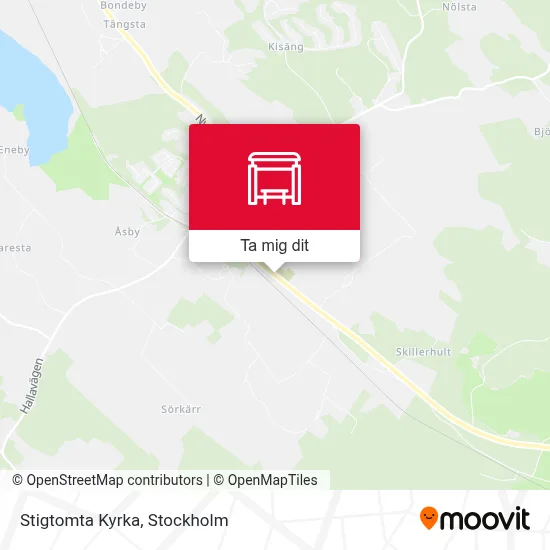 Stigtomta Kyrka karta