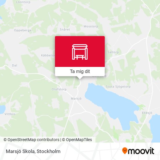 Marsjö Skola karta