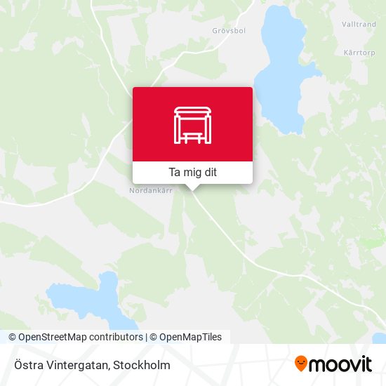 Östra Vintergatan karta