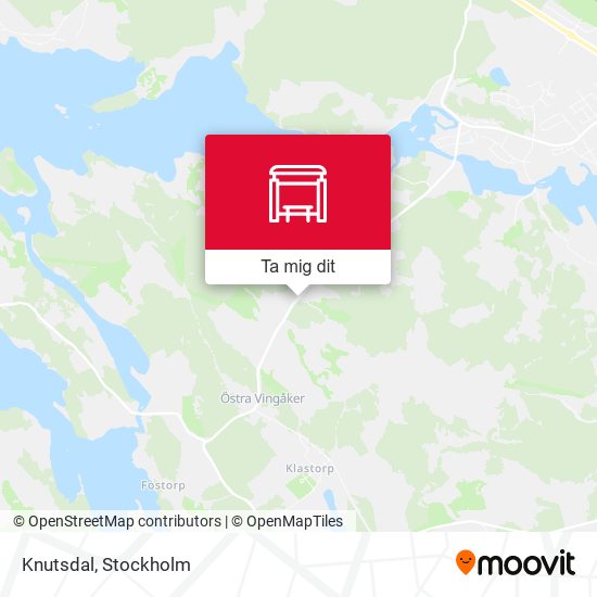 Knutsdal karta