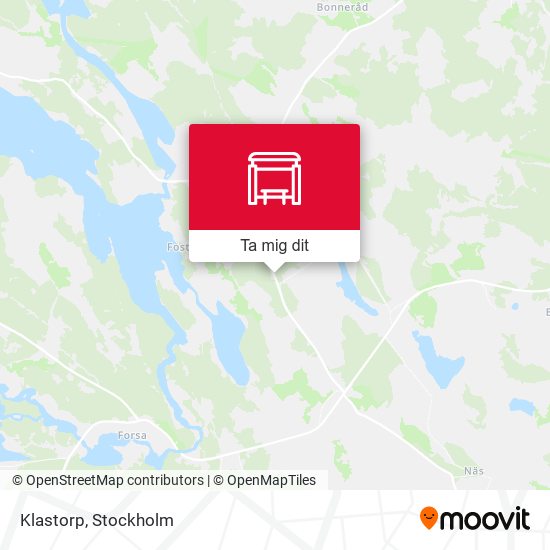 Klastorp karta