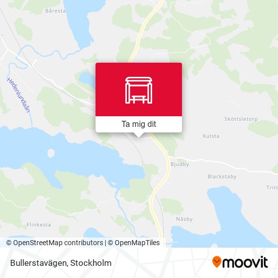 Bullerstavägen karta