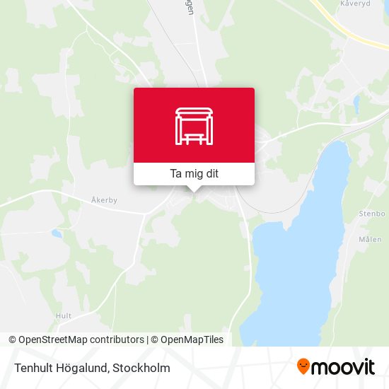 Tenhult Högalund karta