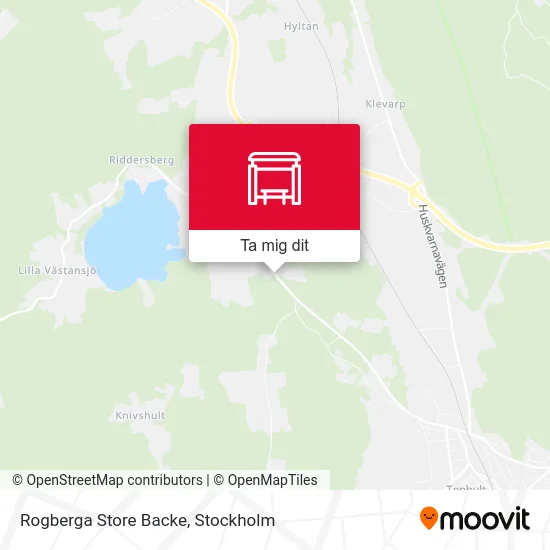 Rogberga Store Backe karta