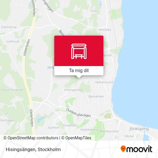 Hisingsängen karta