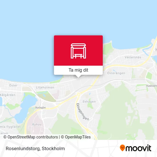 Rosenlundstorg karta