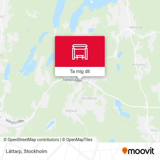 Lättarp karta