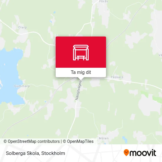 Solberga Skola karta