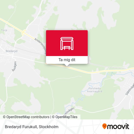 Bredaryd Furukull karta