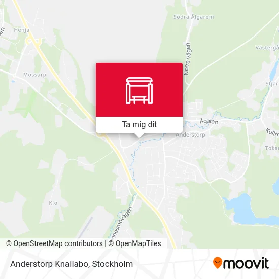 Anderstorp Knallabo karta