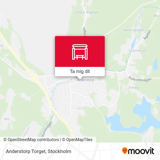 Anderstorp Torget karta