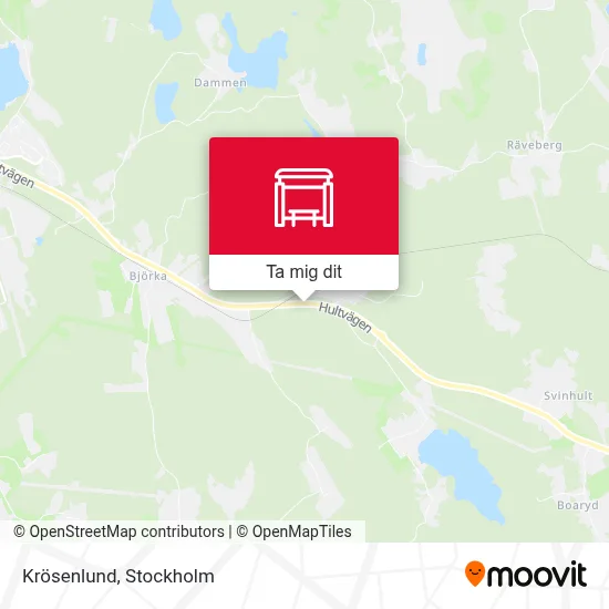 Krösenlund karta
