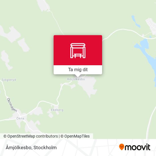 Åmjölkesbo karta