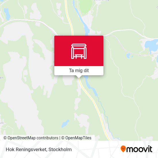 Hok Reningsverket karta