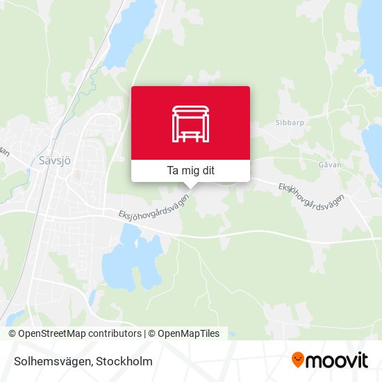 Solhemsvägen karta