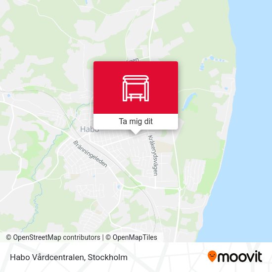 Habo Vårdcentralen karta