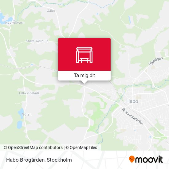 Habo Brogården karta