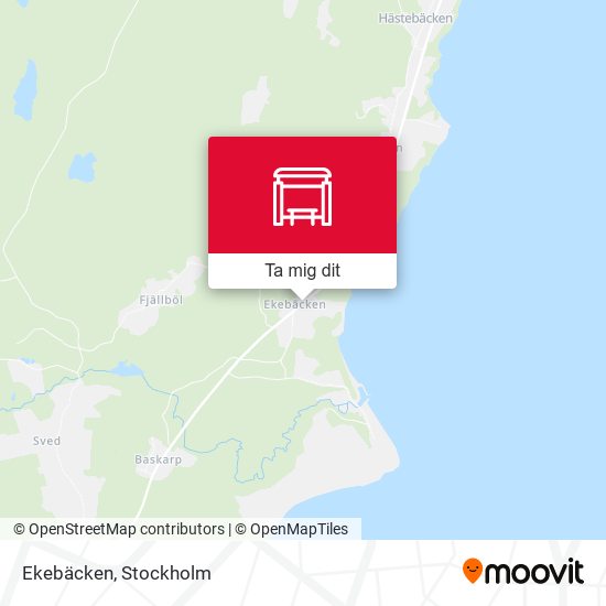 Ekebäcken karta