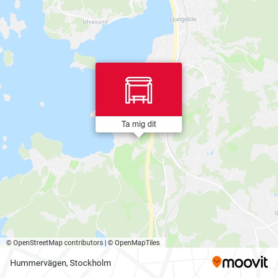 Hummervägen karta