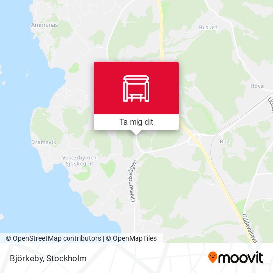 Björkeby karta