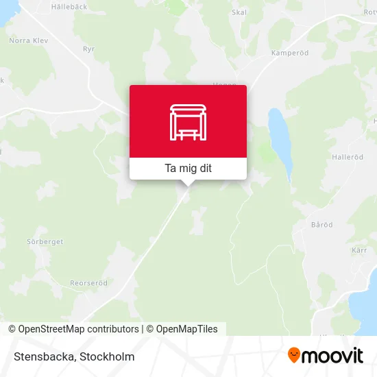 Stensbacka karta
