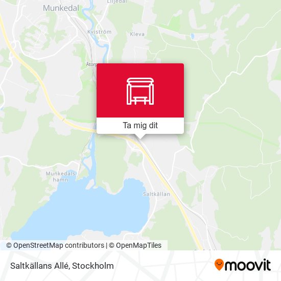 Saltkällans Allé karta