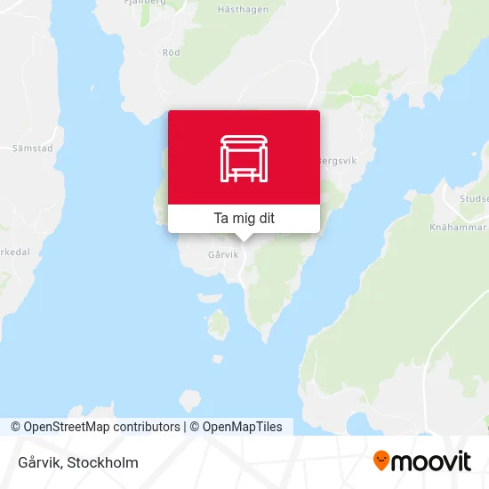 Gårvik karta