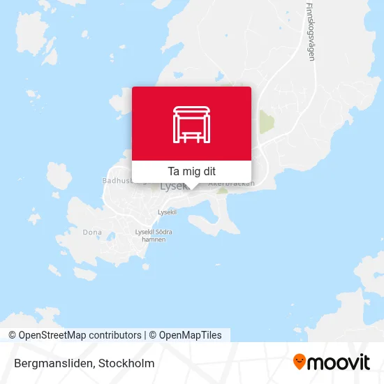 Bergmansliden karta