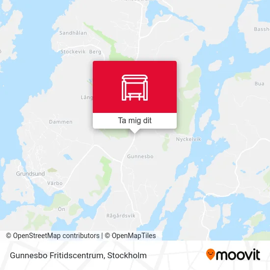 Gunnesbo Fritidscentrum karta