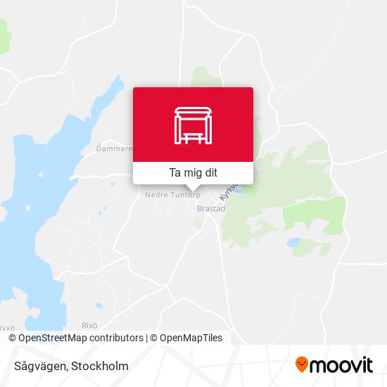 Sågvägen karta