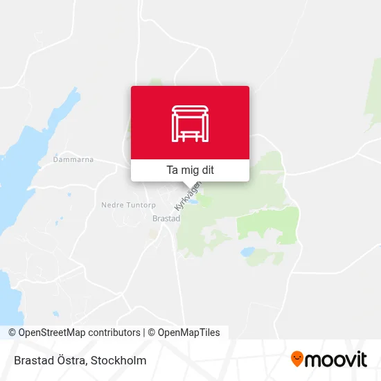 Brastad Östra karta