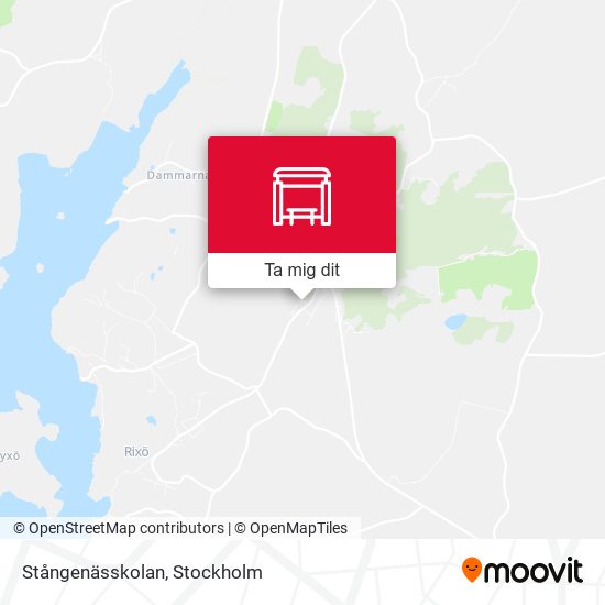 Stångenässkolan karta