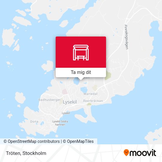 Tröten karta