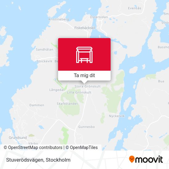 Stuverödsvägen karta