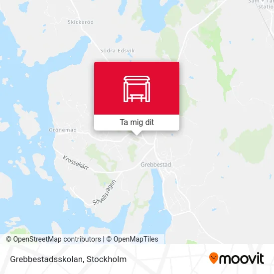 Grebbestadsskolan karta