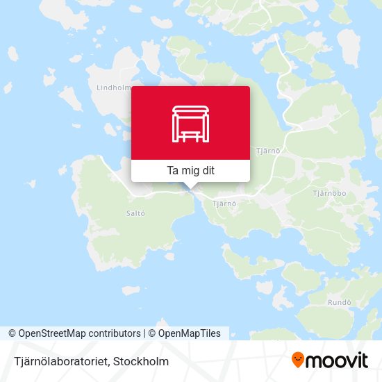 Tjärnölaboratoriet karta