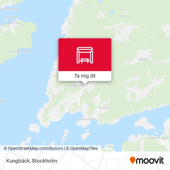 Kungbäck karta