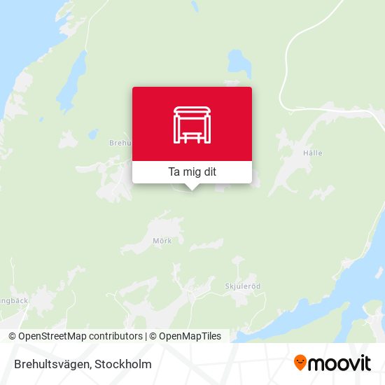 Brehultsvägen karta