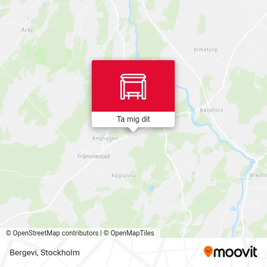 Bergevi karta