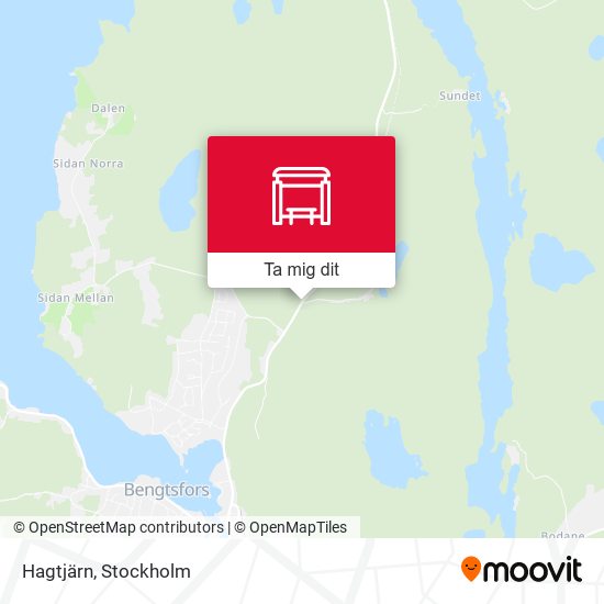 Hagtjärn karta