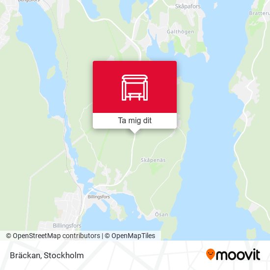 Bräckan karta