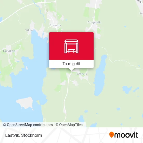 Lästvik karta
